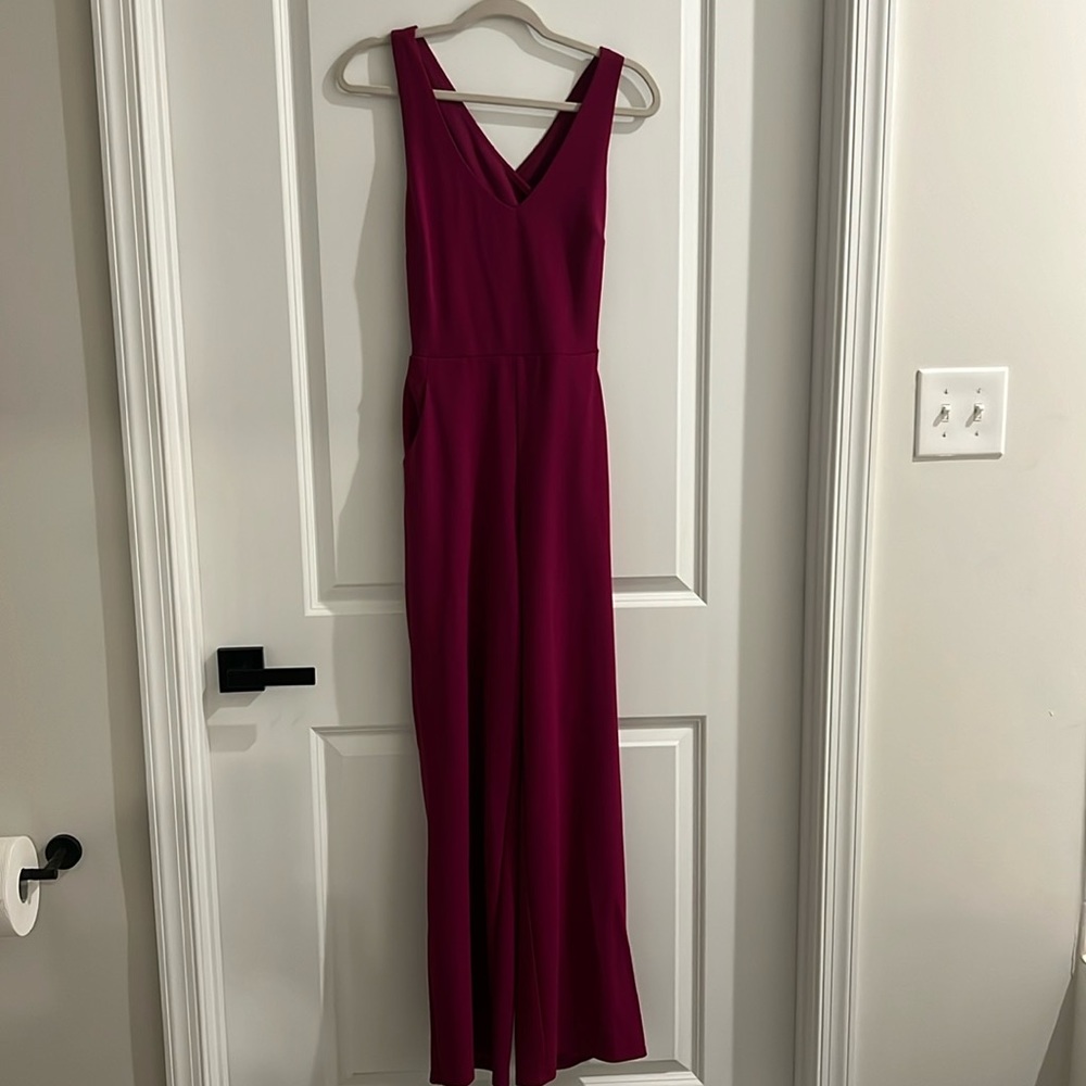 Magenta Jumpsuit